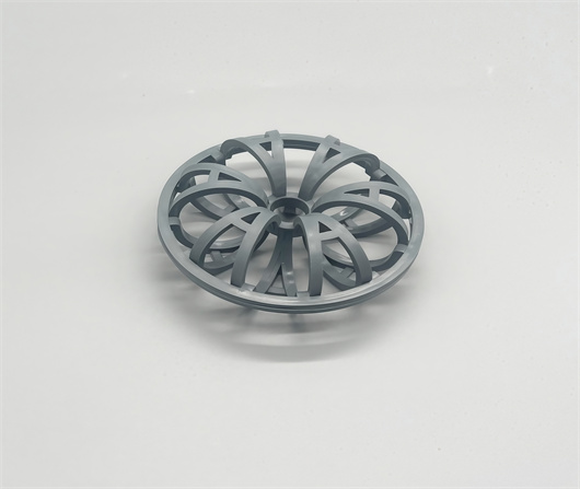 Why is CPVC Teller rosette ring used for environmentally friendly high-temperature exhaust gas treatment？